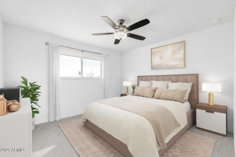 Bedroom 3 Virtually Staged