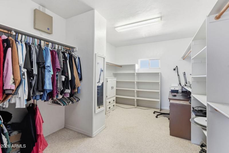 Primary Walk-in Closet