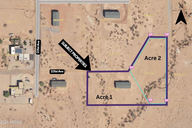 Two Acres on this Listing