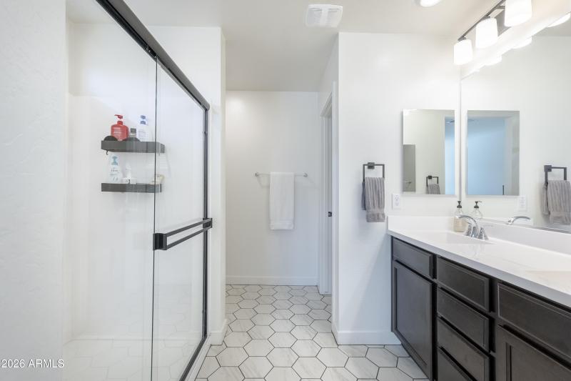 Primary ensuite dual sinks