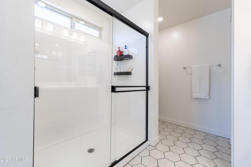 Primary ensuite shower