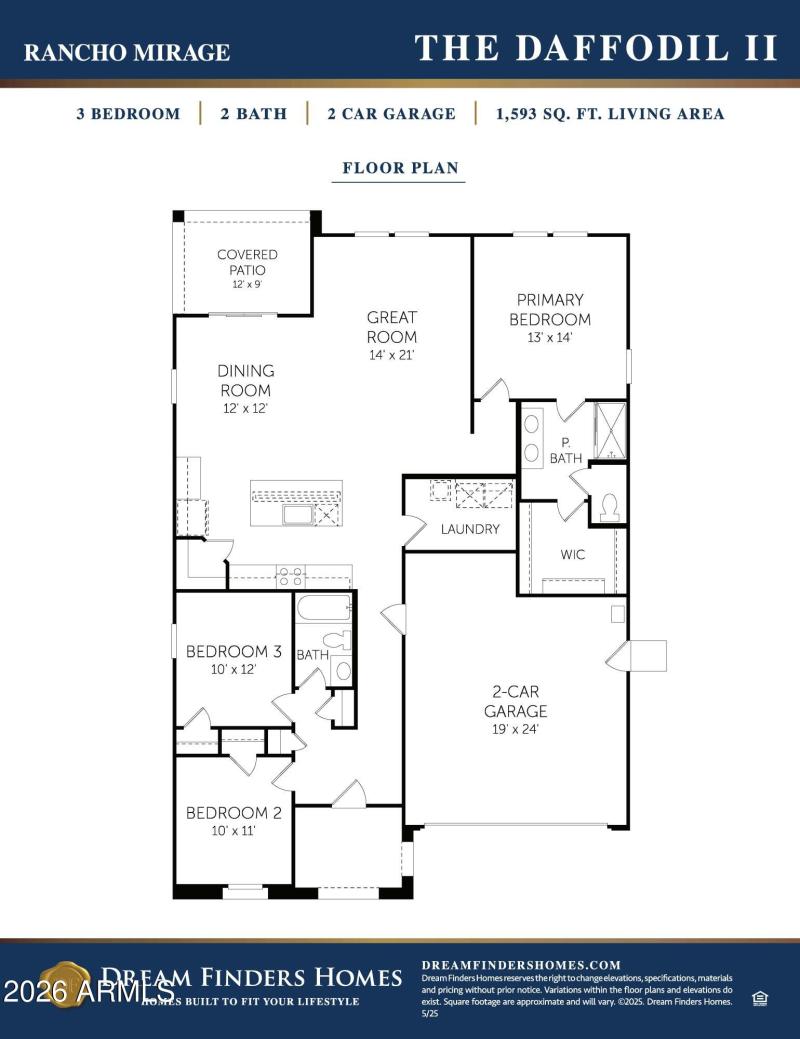Daffodil Floor Plan