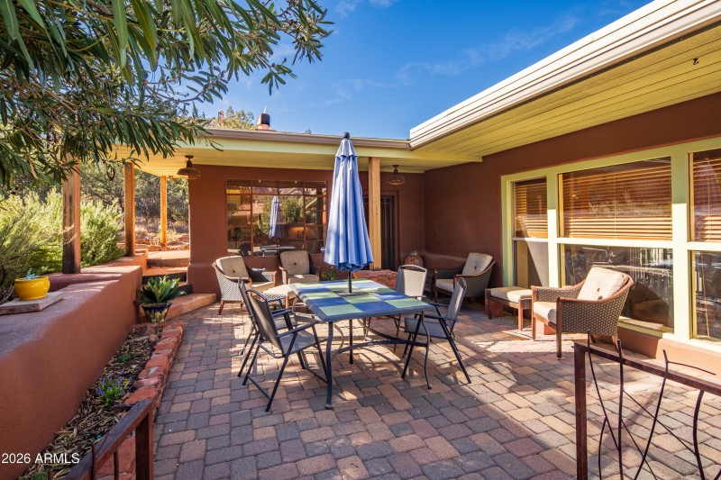 Front patio - Main House