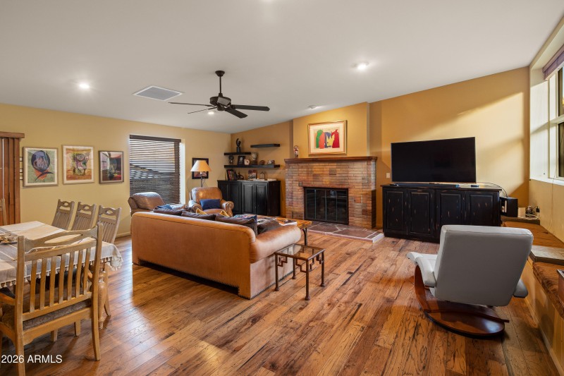 Living room/dining room - Main House