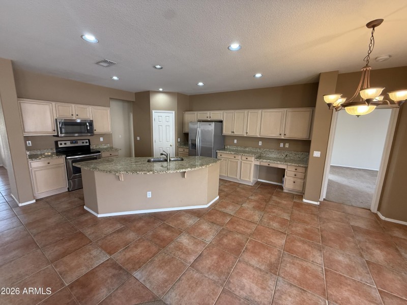Open Kitchen and Dining Area