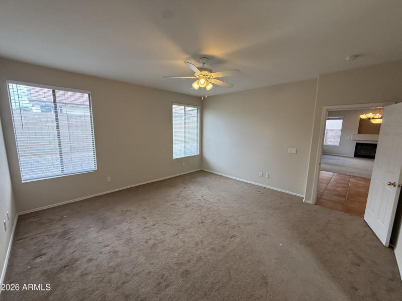 Spacious Primary Bedroom