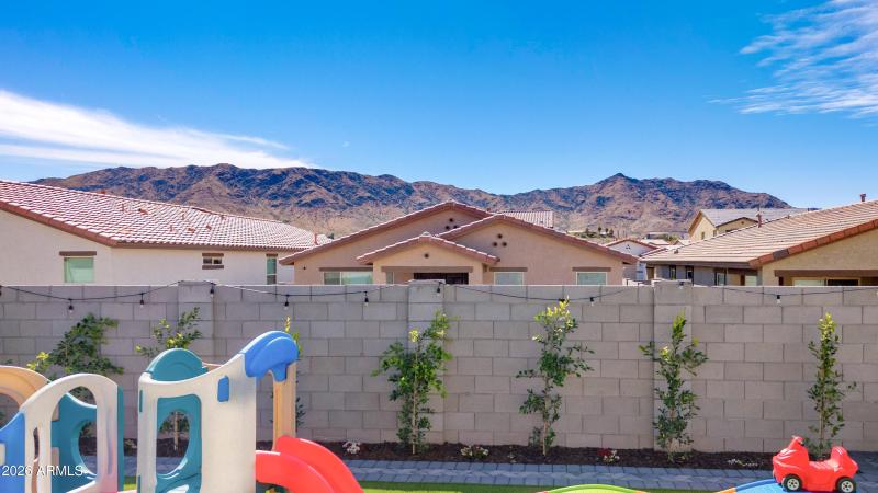 Nestled near the Mountains