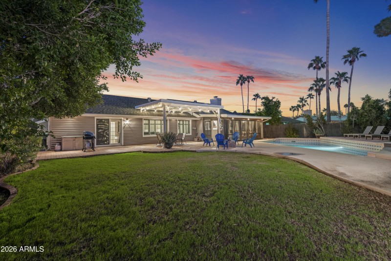 Exterior View ~ Backyard