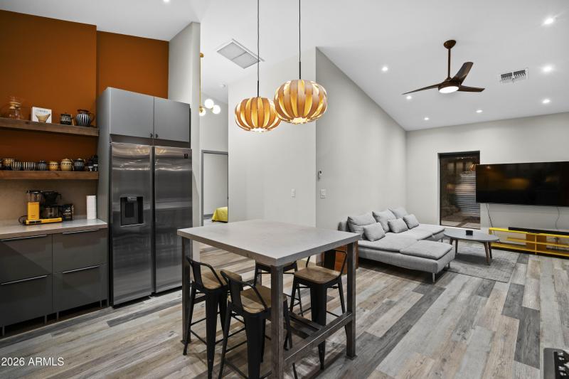 Unit 1 Kitchen & Living Room