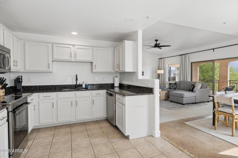 Kitchen Open to Formal Dining