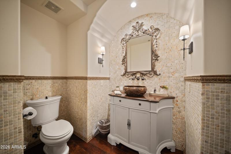 Lovely Powder bathroom