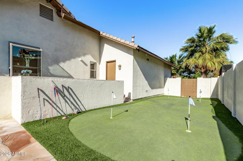 Putting Green to keep up with your game