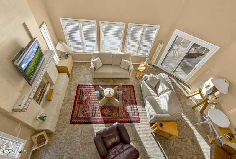 High Living Room View