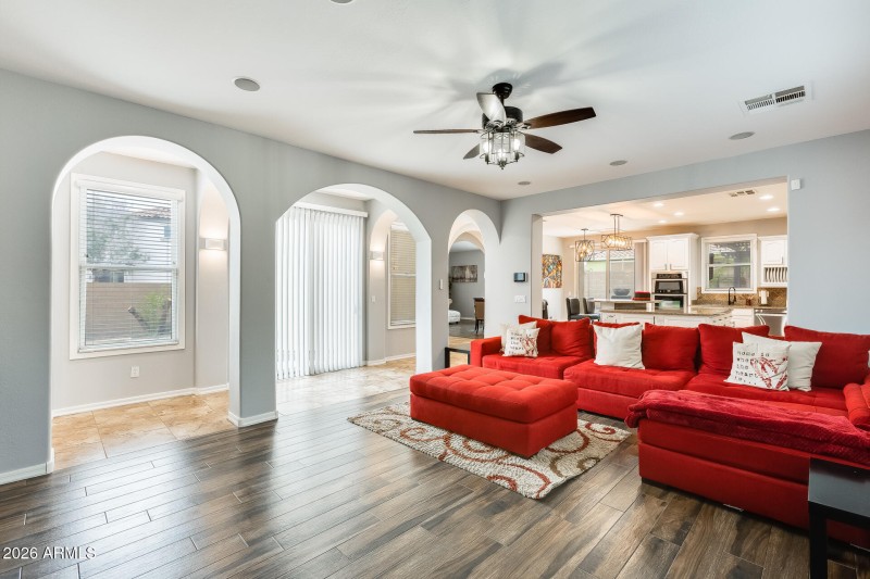Family Room off Kitchen