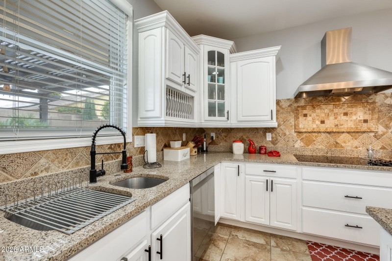 Staggered Custom Cabinets