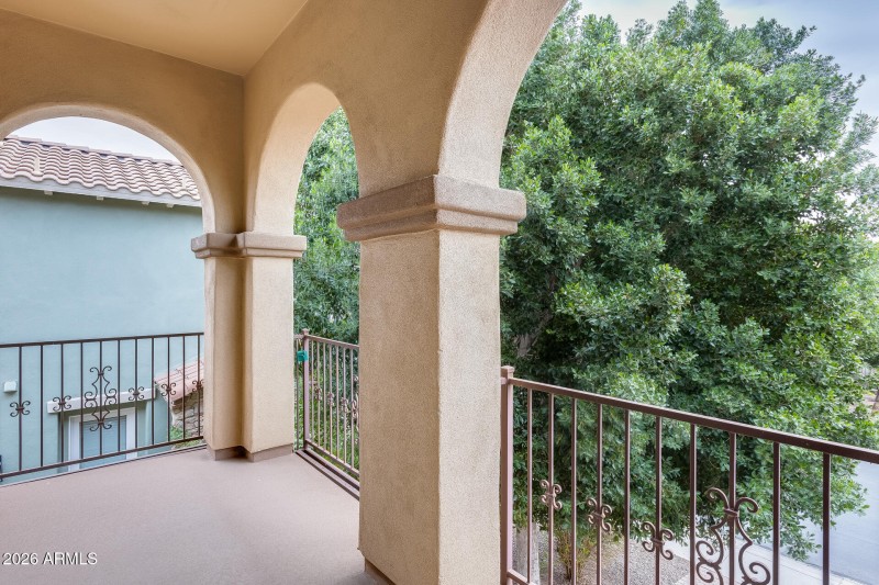 Master Bed & Bath Balcony