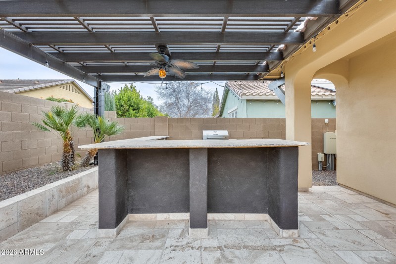 Covered Pergola for Gatherings