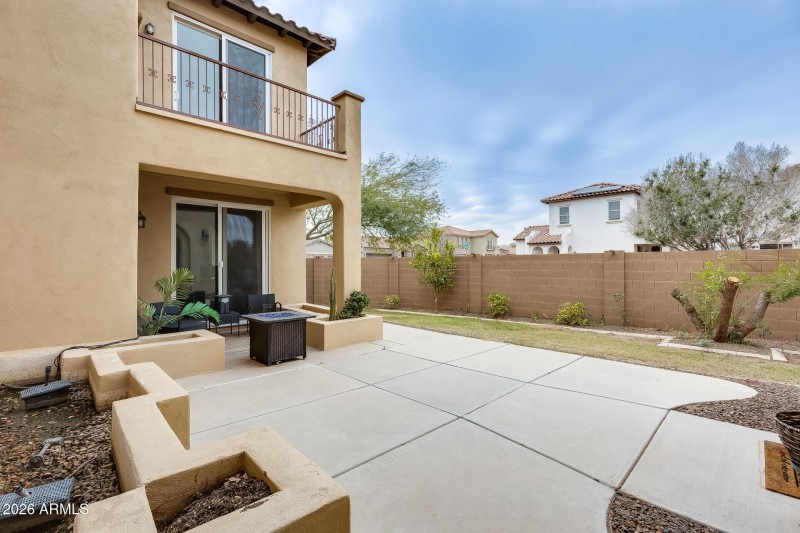 Water Feature in Courtyard