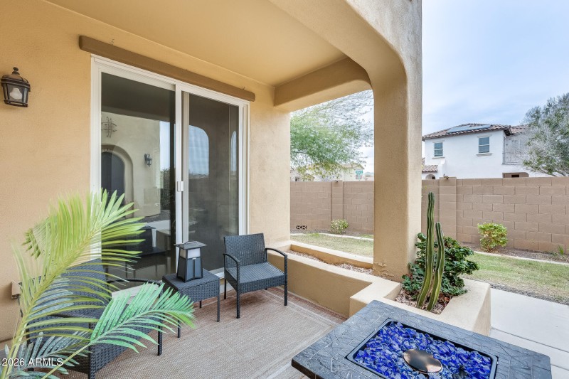 Casita Room Patio Area