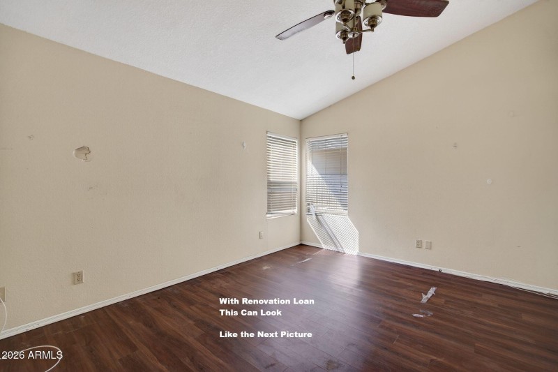 Primary Bedroom Current Condition