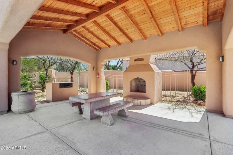 Community pool and outdoor space