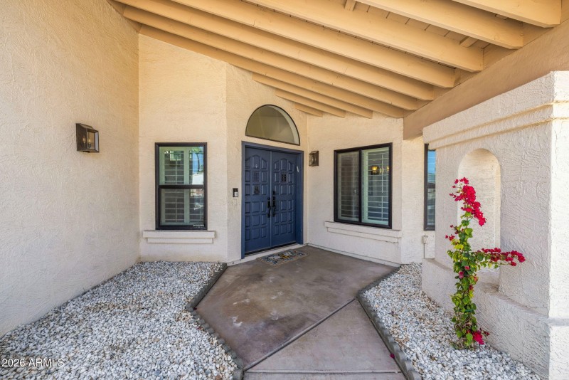 Front Courtyard Entry