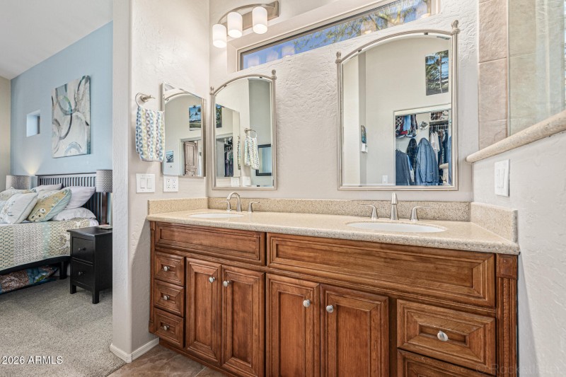 Primary Bathoom with Dual Sinks
