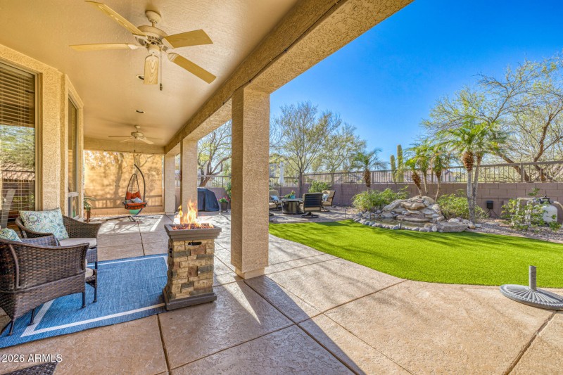 Extended Covered Patio