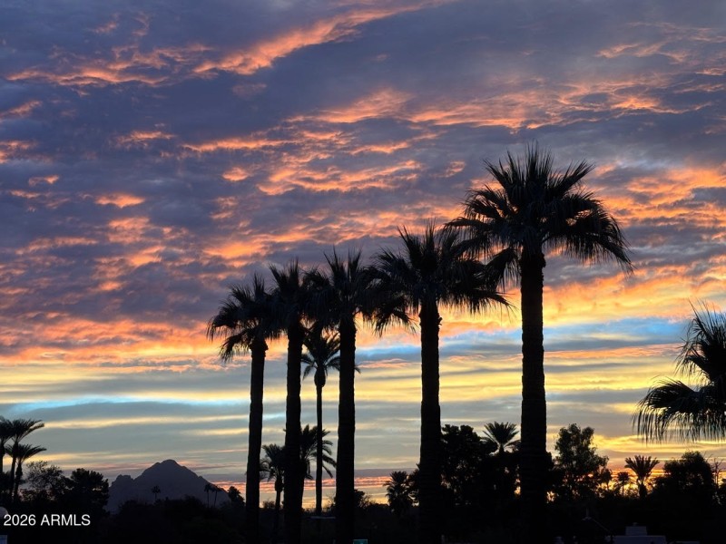 Vibrant Desert Sunset