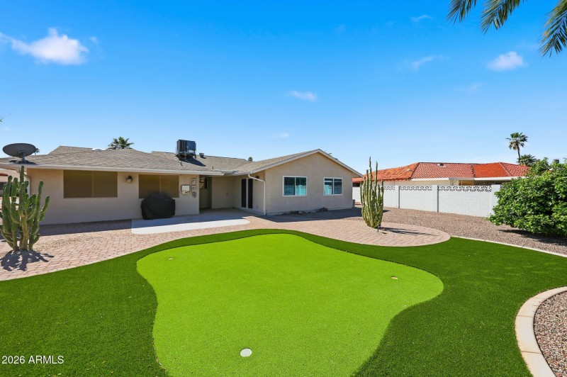 Backyard Putting Green