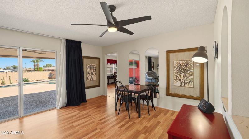 Gaming Table in Living Room