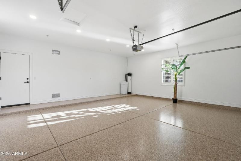 2-Car Garage w/ Epoxy Flooring