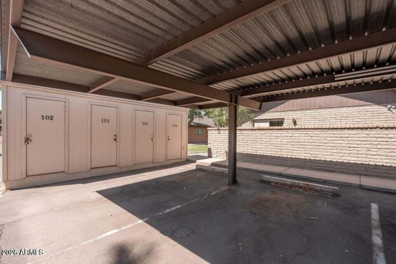 Covered Parking + Storage