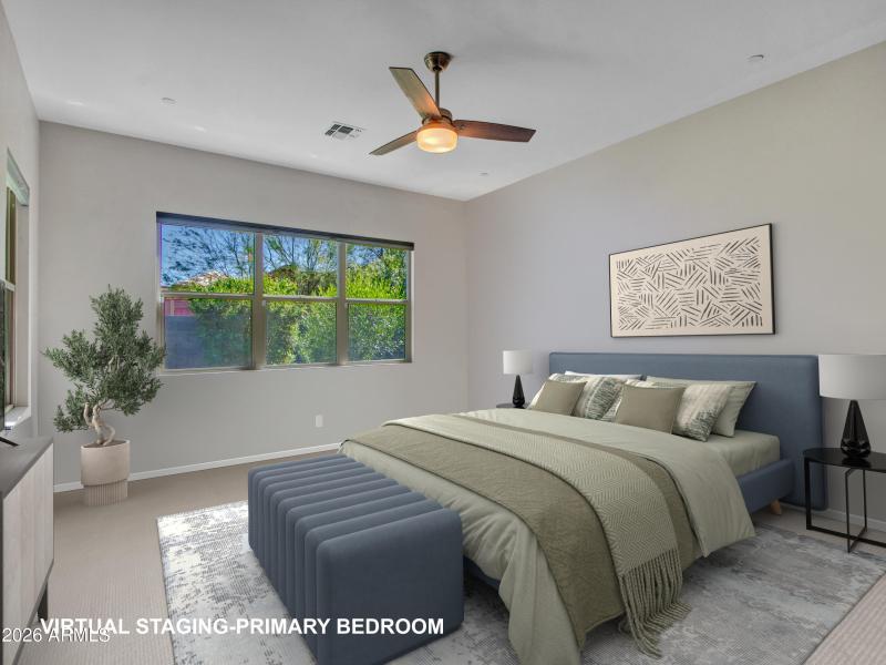 Virtual Primary bedroom