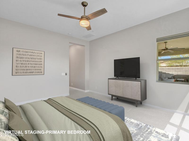 Virtual Primary bedroom