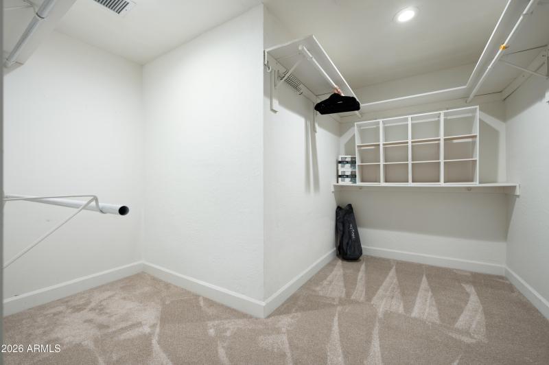 Primary Walk In Closet