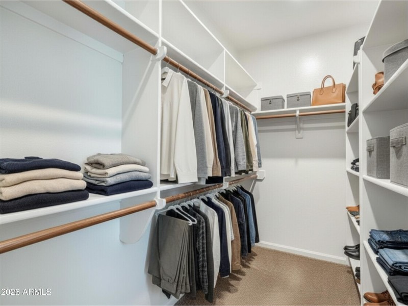 Clean closet