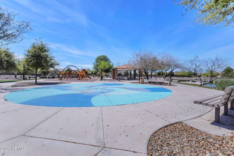 community splash pad