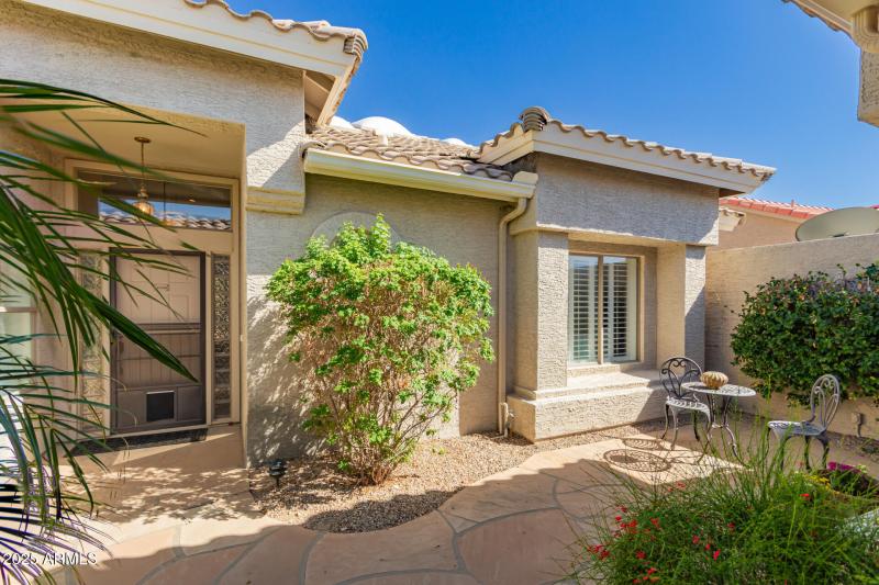 23801 Front Flagstone Courtyard