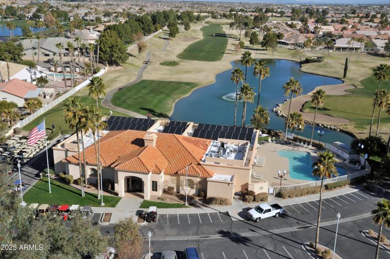 Ironwood Clubhouse Arial View