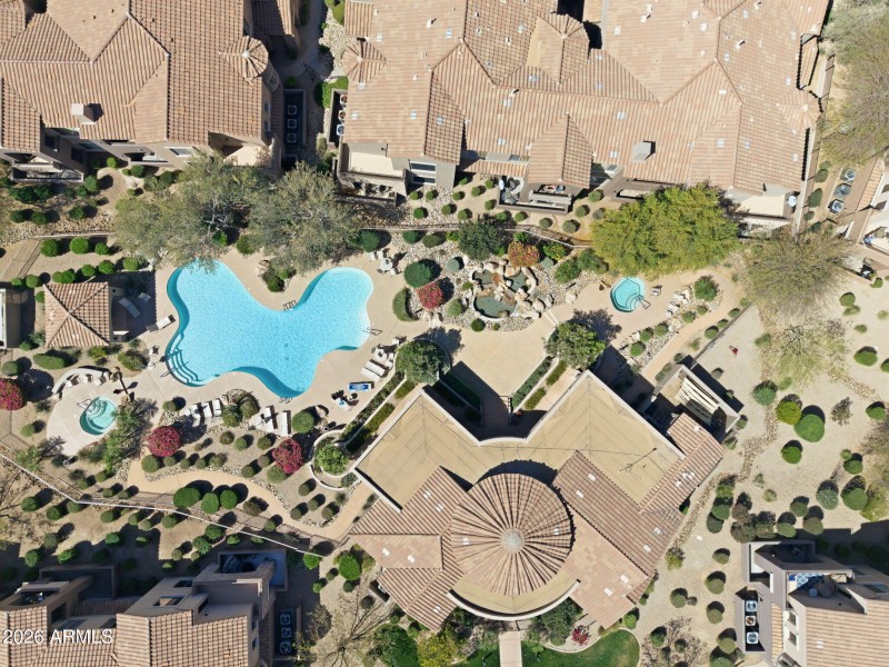Overhead View of Community Center