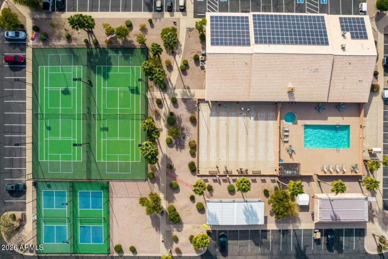 Arial Clubhouse View