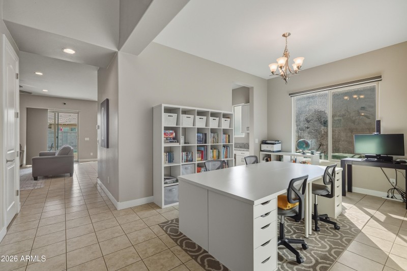 Dining Room and Central Hallway