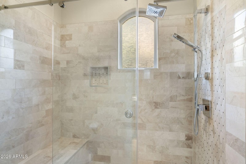 Jack and Jill Walk-in Shower