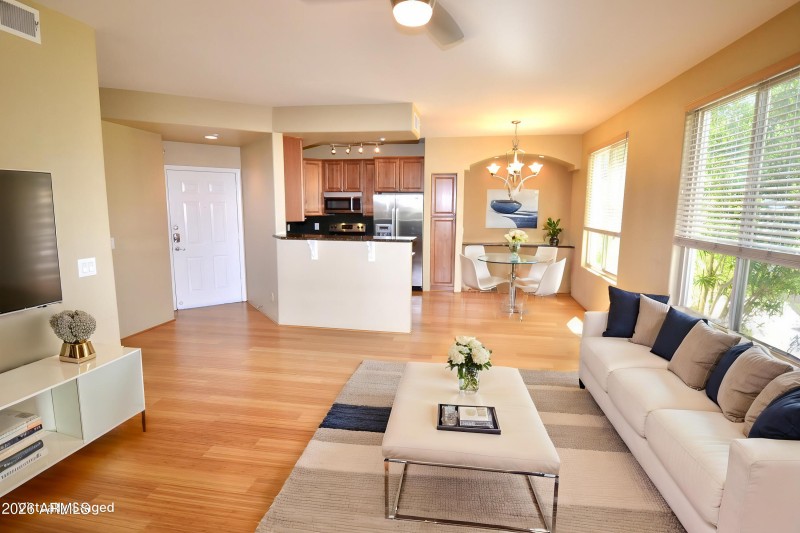 Great Room Virtually Staged