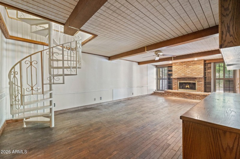 Spiral Staircase in the Study