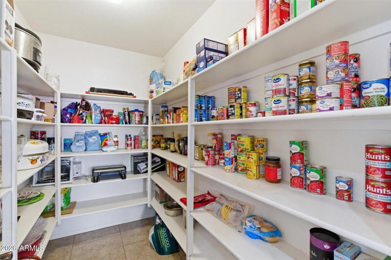 Large walk in pantry