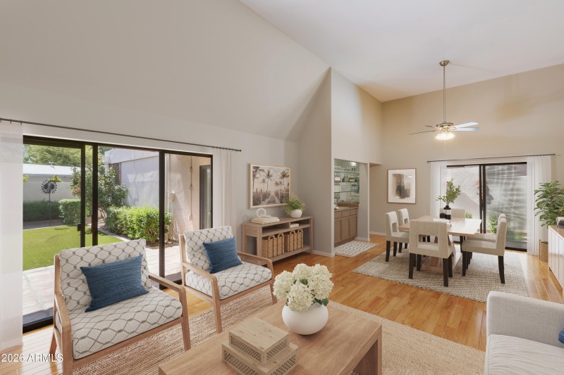 Dining Rm adjacent to Great Room