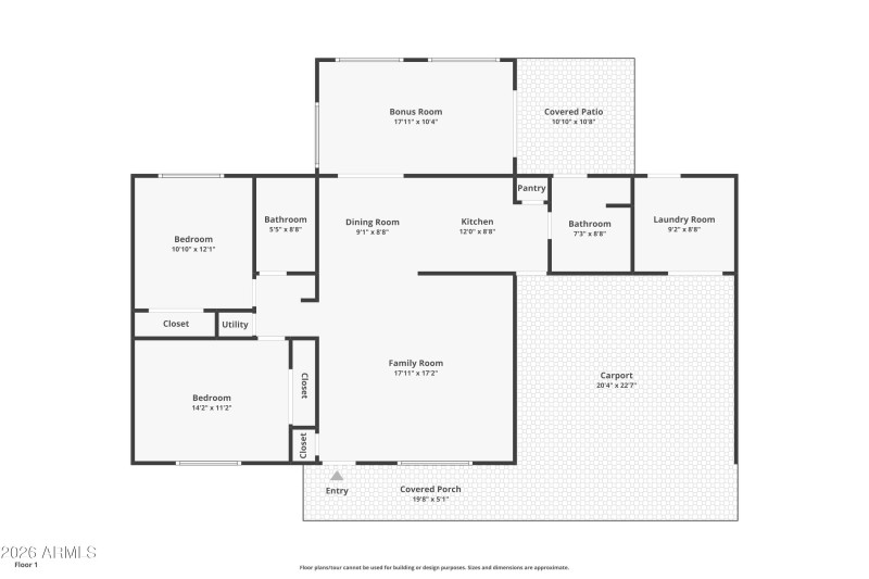 10341 Chery Dr floor plan