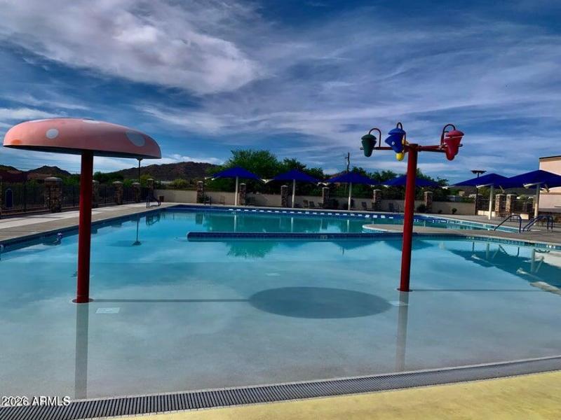 CHILDRENS PLAY AREA COMMUNITY POOL